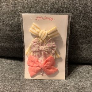 Little Poppy Co. Hairbow Clip Set - NIB